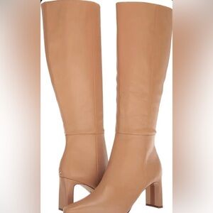 Sam Edelman Tan Knee High Boots - wide calf